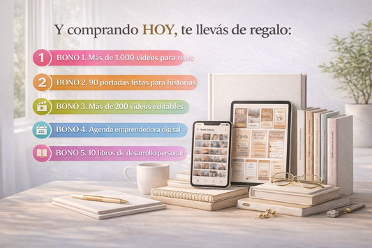 Planificá tus historias de forma estratégica. Método simple para conectar, comunicar y crear comunidad. + 5 Bonos de regalo