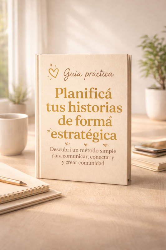 Planificá tus historias de forma estratégica. Método simple para conectar, comunicar y crear comunidad. + 5 Bonos de regalo